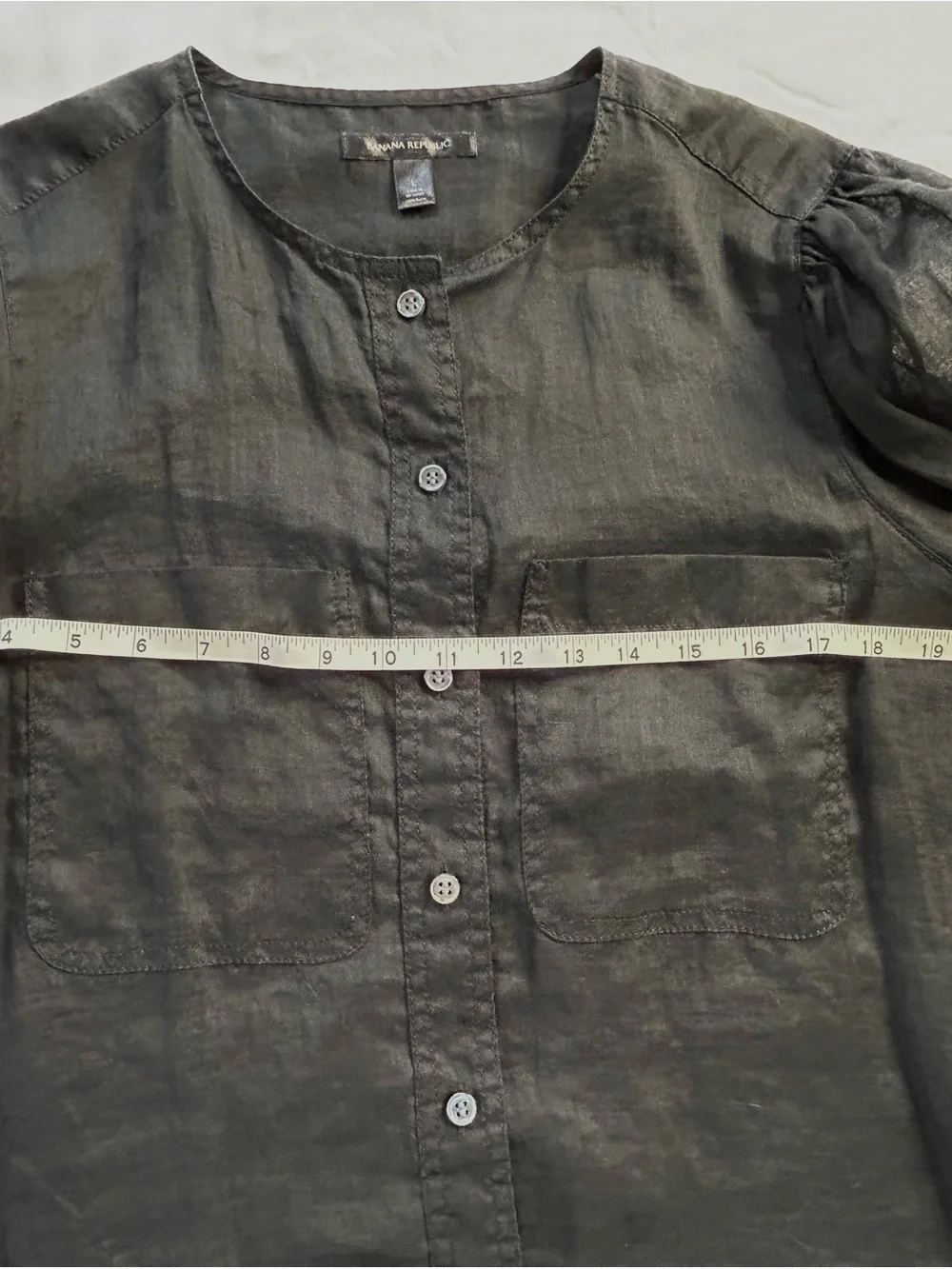 Banana Republic Ramie Utility Shirt